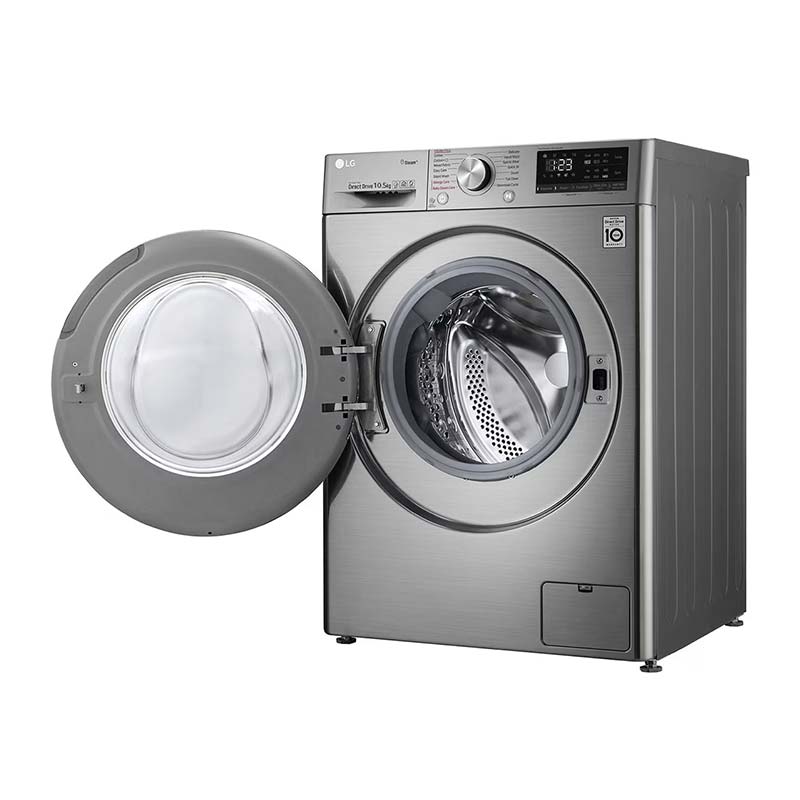 ماشین لباسشویی الجی مدل V5 استیل ۱۰/۵ کیلیویی
