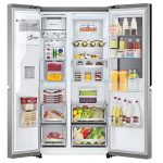 یخچال فریزر الجی مدل X267 استیل