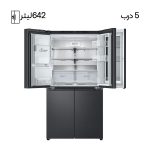 یخچال فریزر الجی مدل X33 دودی