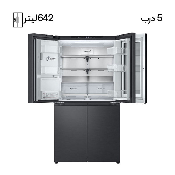 یخچال فریزر الجی مدل X33 دودی